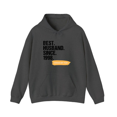 best_husband_dark print Hoodie