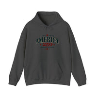 America 250 Years Of Freedom Hoodie — Dark Heather