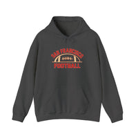 San Francisco Football Vintage Emblem Hoodie — Dark Heather