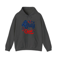 4th Of July Crew Hoodie — Dark Heather