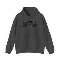 Abuela Varsity Arch Hoodie — Dark Heather