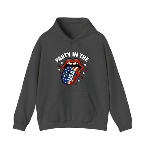 Party In The USA Lips Hoodie