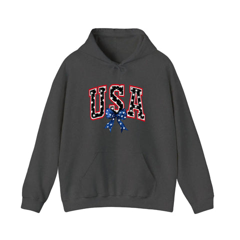 USA Varsity Star Bow Hoodie