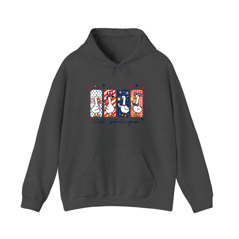 Just Patriotic Goose Hoodie