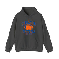 Chicago Football Est 1920 Hoodie — Dark Heather