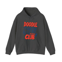 Doodle Mom Club Hoodie — Dark Heather