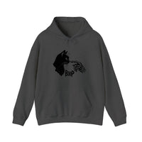 Skeleton Boop Hoodie — Dark Heather