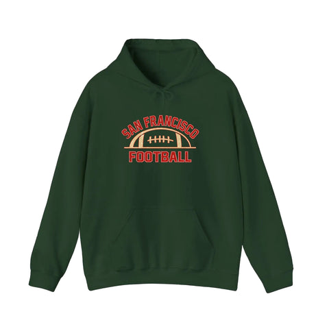 San Francisco Football Vintage Emblem Hoodie