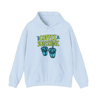 Iced Coffee And Sunshine Hoodie — Light Blue