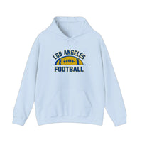 Los Angeles Football Vintage Arch Hoodie — Light Blue