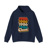 1986 Classic Hoodie — Navy