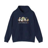 Just A Camping Goose Hoodie — Navy