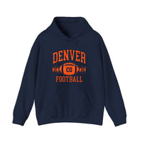 Denver Colorado Football 1960 Hoodie — Navy