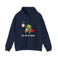 We Sip At Dawn Hoodie — Navy