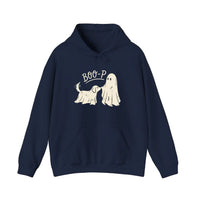 Boo-P Ghost Dog Nose Boop Hoodie — Navy