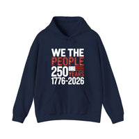 We The People 250 Years Hoodie — Navy