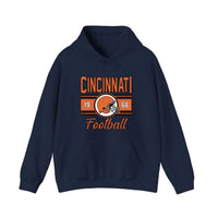 Cincinnati Football 1968 Hoodie — Navy