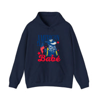 American Babe Cowgirl Flag Hoodie — Navy