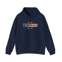Freedom Stars And Stripes Hoodie — Navy