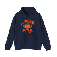 Cleveland Football Est 1946 Hoodie — Navy
