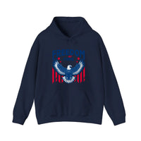 Freedom Not Free Eagle Hoodie — Navy