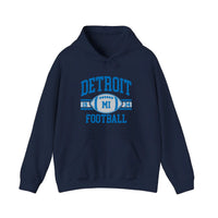 Detroit Football Est 1934 Hoodie — Navy