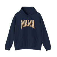Mama Duck Collegiate Letters Hoodie — Navy