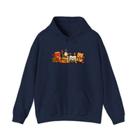 Cozy Autumn Book Club Hoodie — Navy