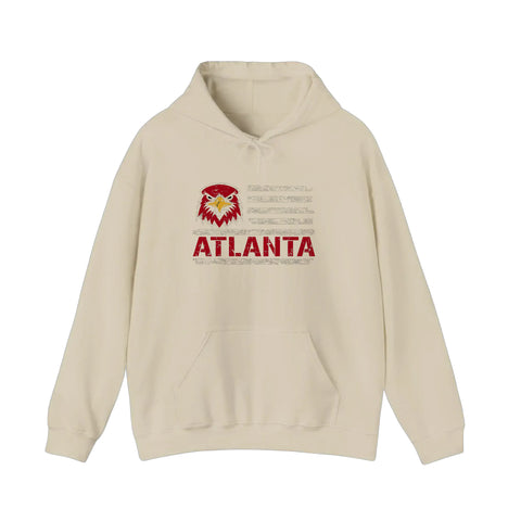 Atlanta Eagle Flag Hoodie