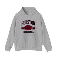 Houston Texas Football 2002 Hoodie — Sport Grey