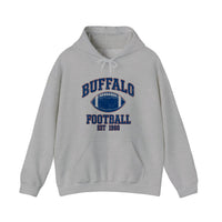 Buffalo Football Est 1960 Hoodie — Sport Grey