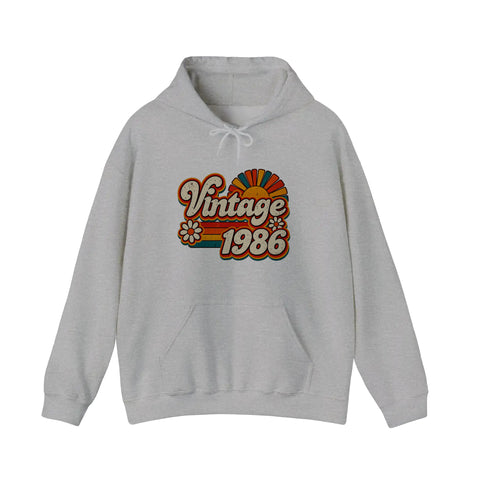 Vintage 1986 Sunburst Hoodie