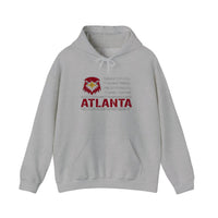 Atlanta Eagle Flag Hoodie — Sport Grey