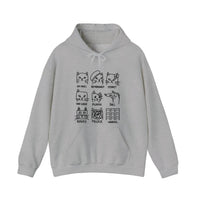 Cats In Art History Hoodie — Sport Grey