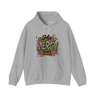 His Mercy Rewrote My Story Hoodie — Sport Grey