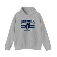Indianapolis Football Colt Mascot Hoodie — Sport Grey