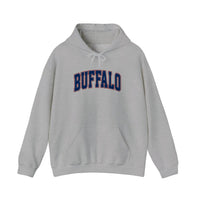 Buffalo Collegiate Arch Hoodie — Sport Grey