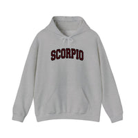Scorpio Varsity Arch Hoodie — Sport Grey