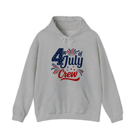 4th Of July Crew Hoodie — Sport Grey