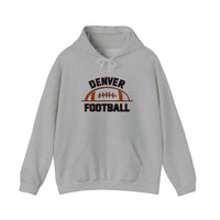 Denver Football Varsity Arch Hoodie — Sport Grey