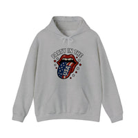 Party In The USA Lips Hoodie — Sport Grey