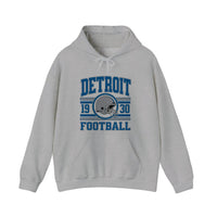 Detroit Football 1930 Hoodie — Sport Grey