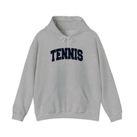 Tennis Varsity Arch Hoodie — Sport Grey