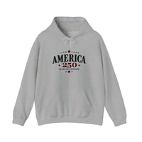 America 250 Years Of Freedom Hoodie — Sport Grey