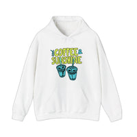 Iced Coffee And Sunshine Hoodie — White
