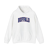 Buffalo Collegiate Arch Hoodie — White