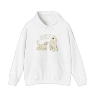 Boo-P Ghost Dog Nose Boop Hoodie — White