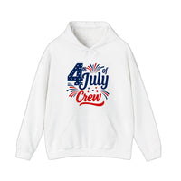 4th Of July Crew Hoodie — White