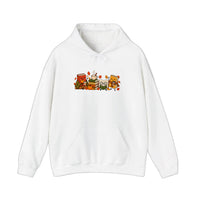 Cozy Autumn Book Club Hoodie — White