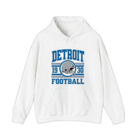 Detroit Football 1930 Hoodie — White